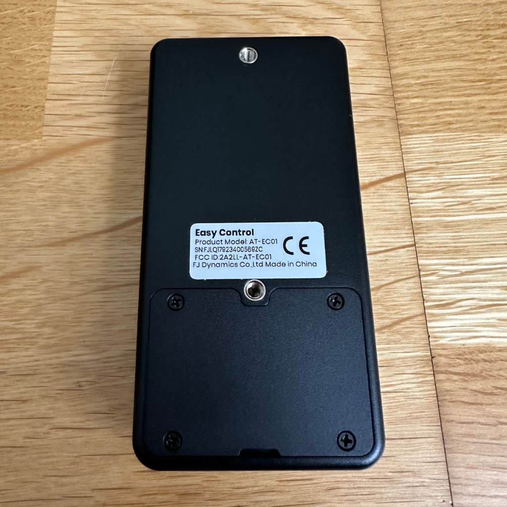 Externe Bluetooth Fernbedienung - Rückseite