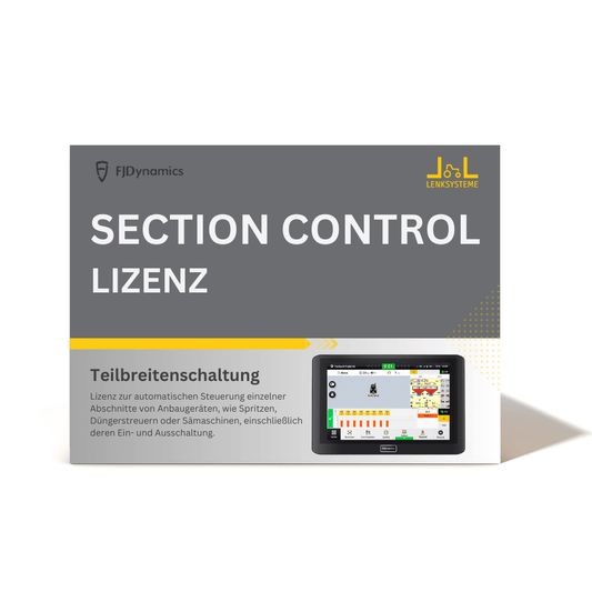 Section Control Lizenz - Permanenter Freischaltcode für ISOBUS TC-SC (Section Control/automatische Teilbreitenschaltung)