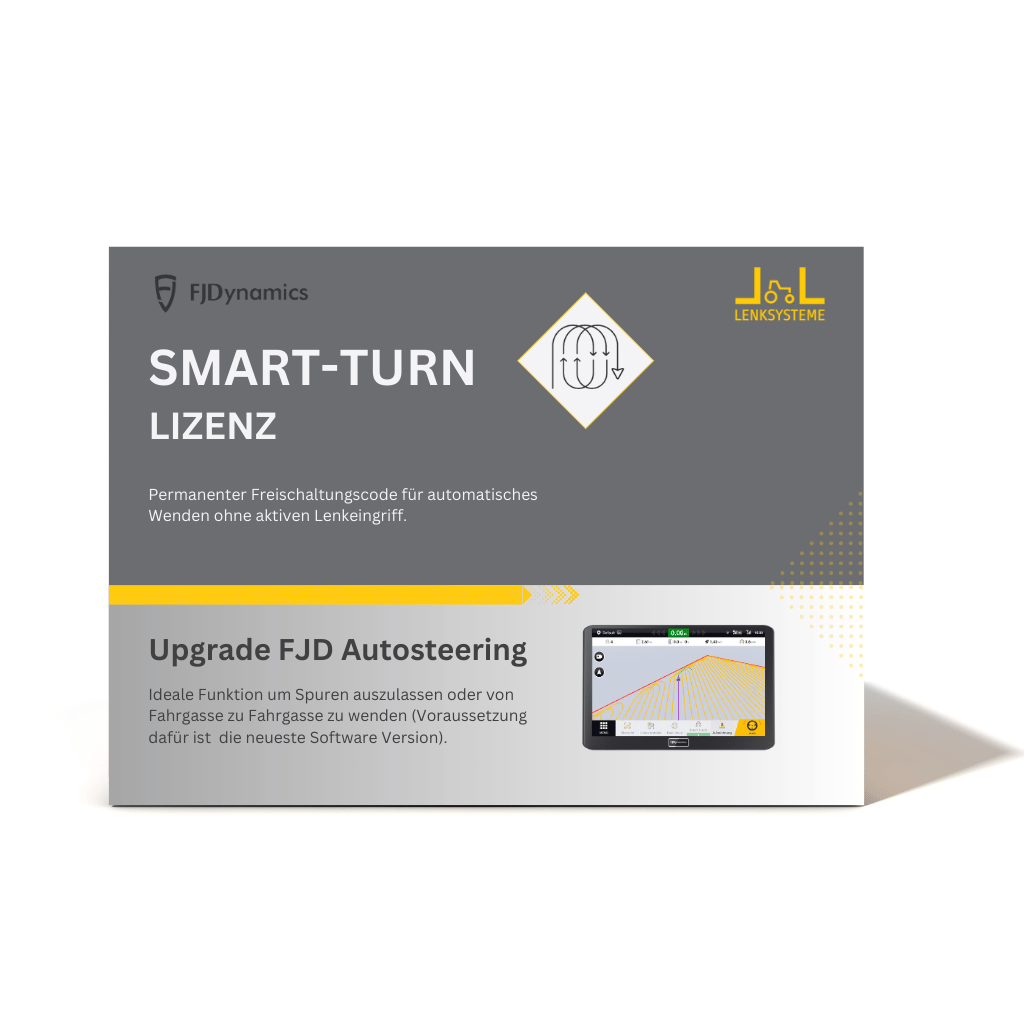 Smart Turn Lizenz - Permanenter Freischaltcode für automatisches Umdrehen für dein FJD Lenksystem.