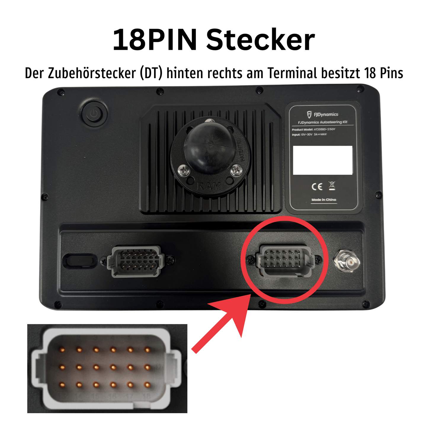 ISOBUS Nachrüstsatz für FJD AH2/AS2/AT2 Max/AT2 neue Version