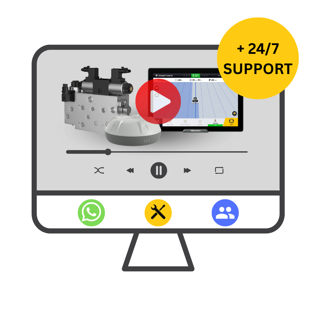 Support Paket - FJD AH2 (Max) Lenksystem