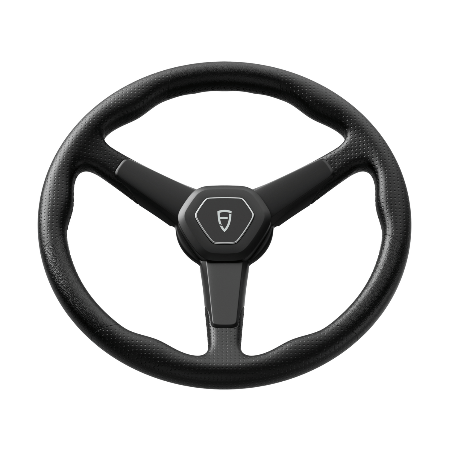 Das Premium Lederlenkrad für das FJD AT1/AT2 Lenksystem. Mehr Komfort, schlankes Design, edle Optik.
